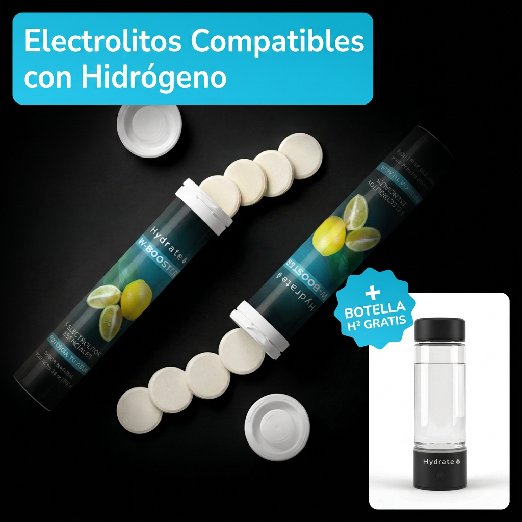 Electrolitos para Agua Hidrogenada