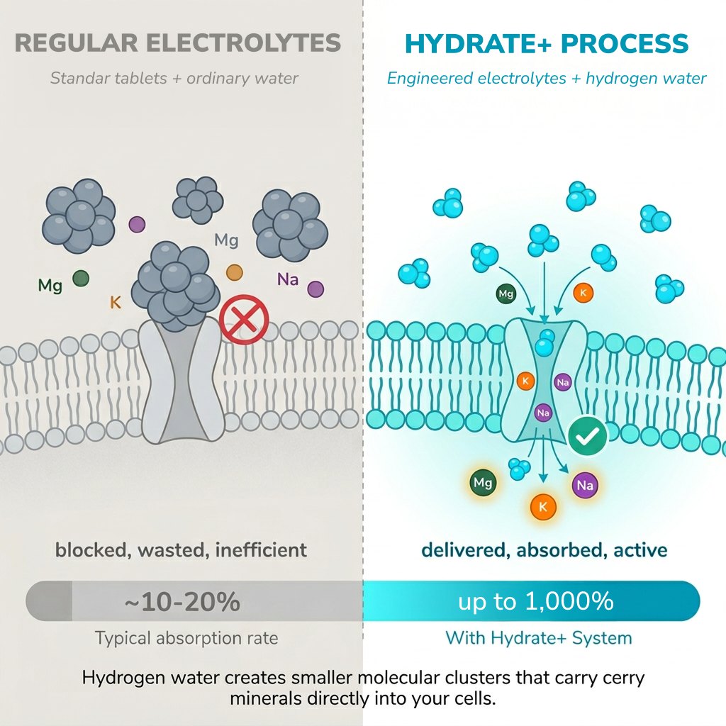 Hydrogen-Ready Electrolytes