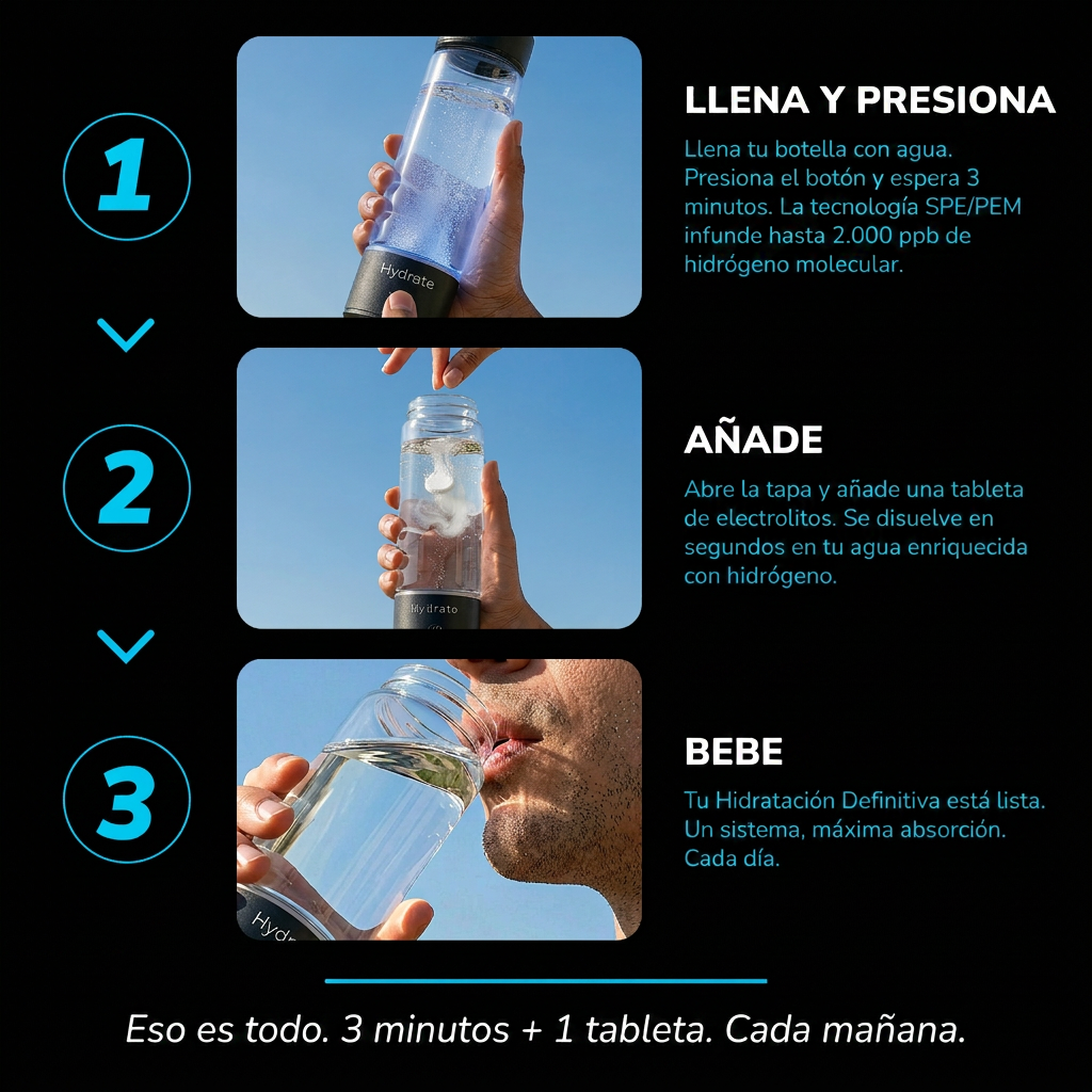 Electrolitos para Agua Hidrogenada