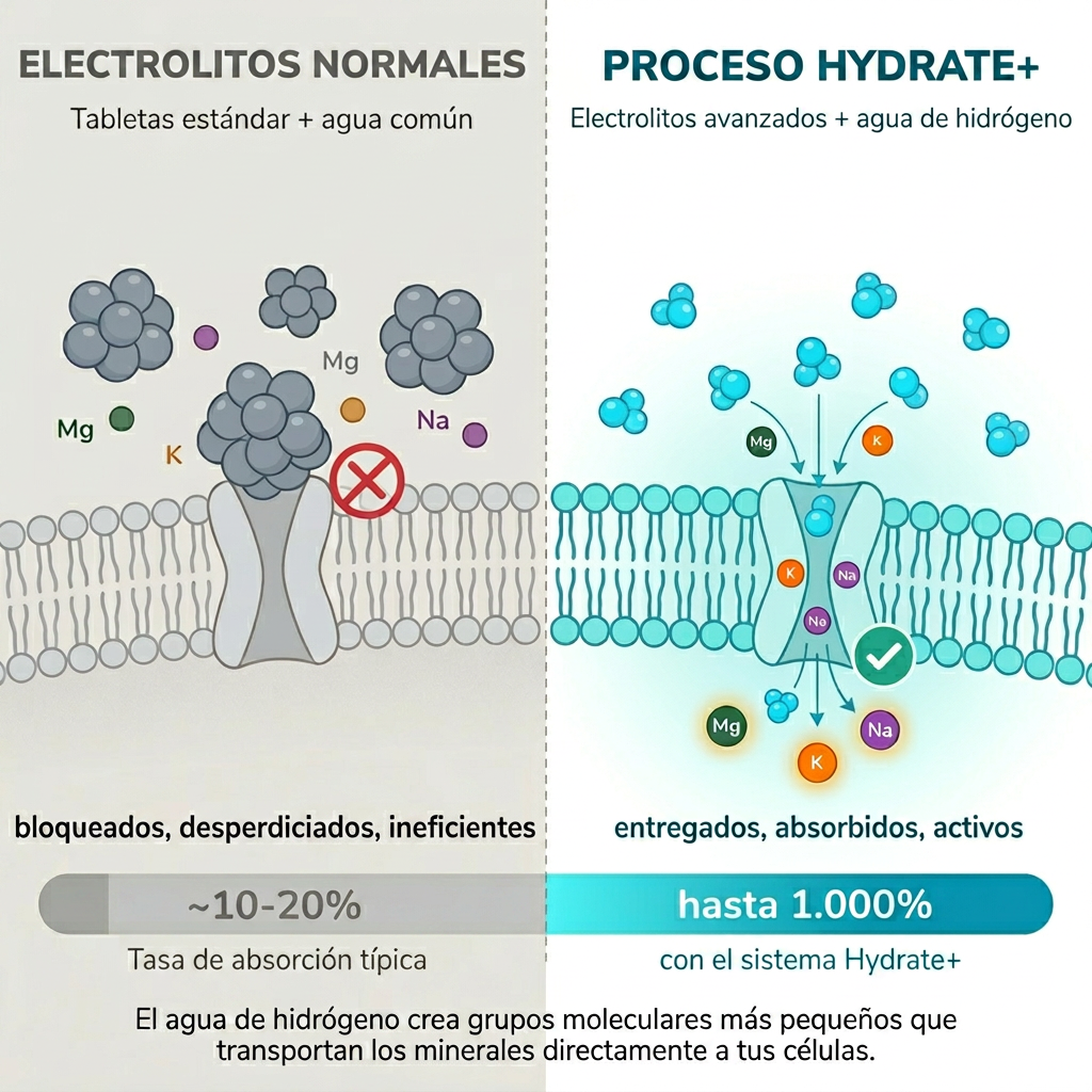 Electrolitos para Agua Hidrogenada