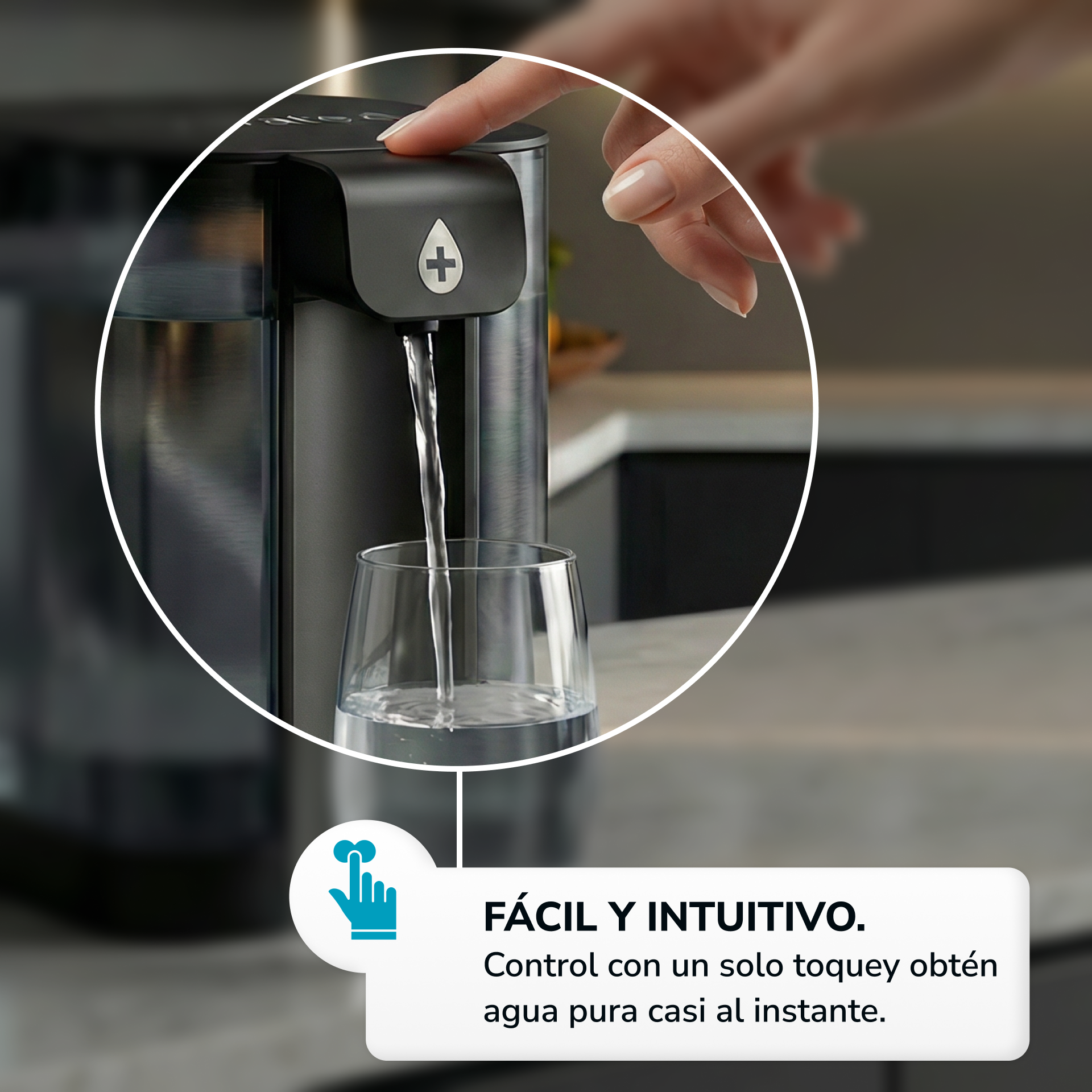 Dispensador de Agua Filtrada Instantáneo